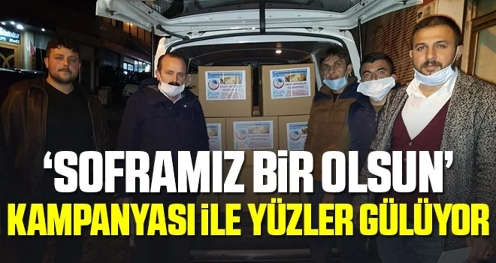 “Soframız Bir Olsun” kampanyası ile yüzler gülüyor