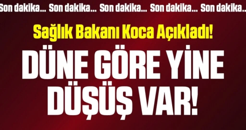 Son dakika… Bakan Koca açıkladı! İşte Türkiye’deki güncel corona verileri (7 Mayıs 2020)