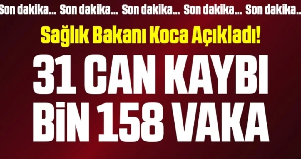 Son dakika… Bakan Koca, son corona virüsü verilerini açıkladı! (18 Mayıs 2020)