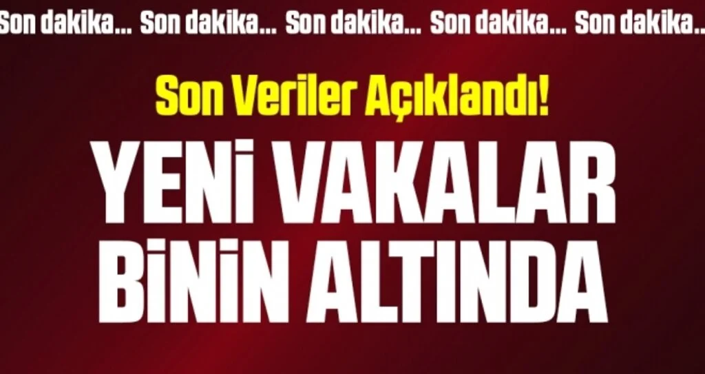 Son dakika… Coronadan kaynaklı can kaybı ve vaka sayısı açıklandı