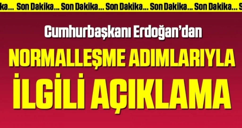 Son dakika: Cumhurbaşkanı Erdoğan'dan önemli açıklamalar