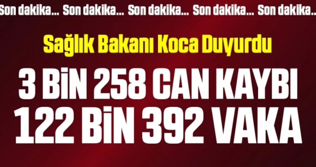 Son dakika… Sağlık Bakanı Koca güncel corona verilerini açıkladı! (1 Mayıs 2020)
