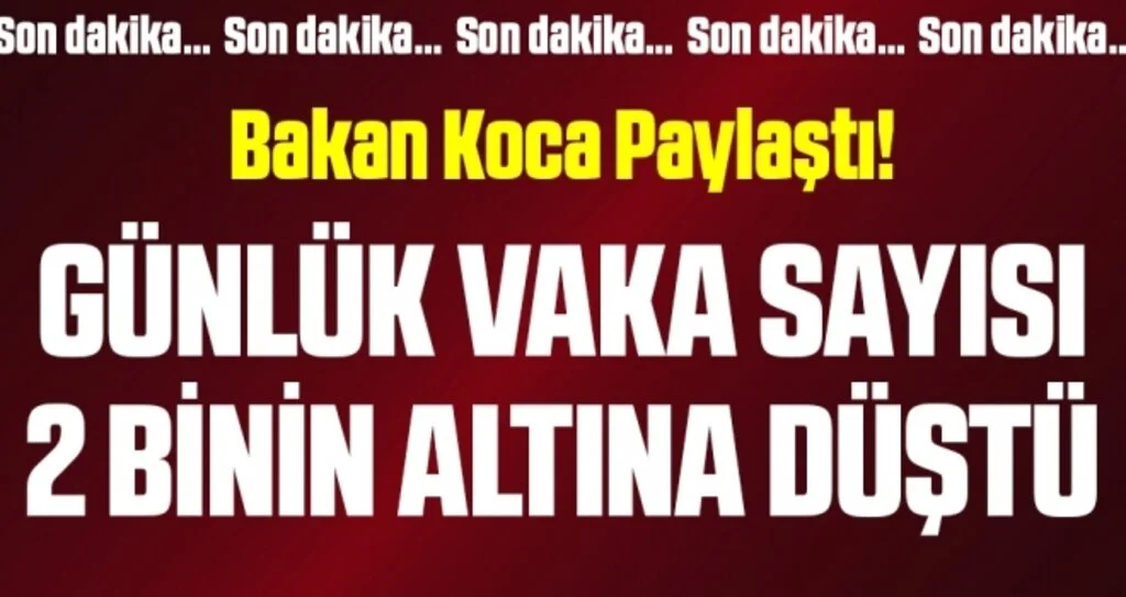 Son dakika… Sağlık Bakanı Koca güncel corona verilerini açıkladı! (2 Mayıs 2020)
