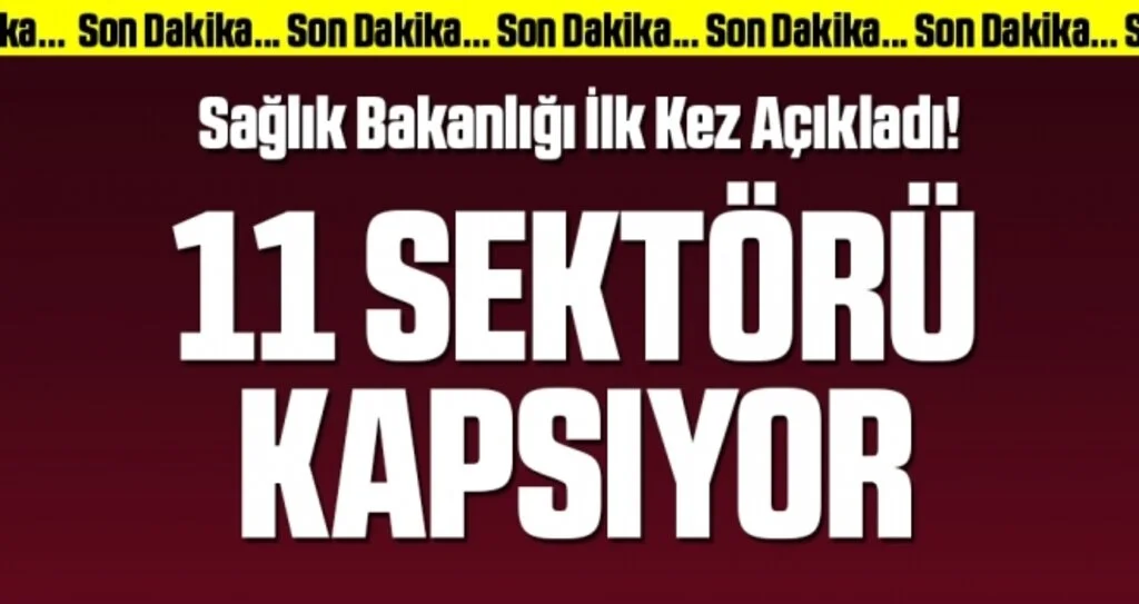Son dakika! Sağlık Bakanlığı’ndan 11 sektör için yeni önlemler!