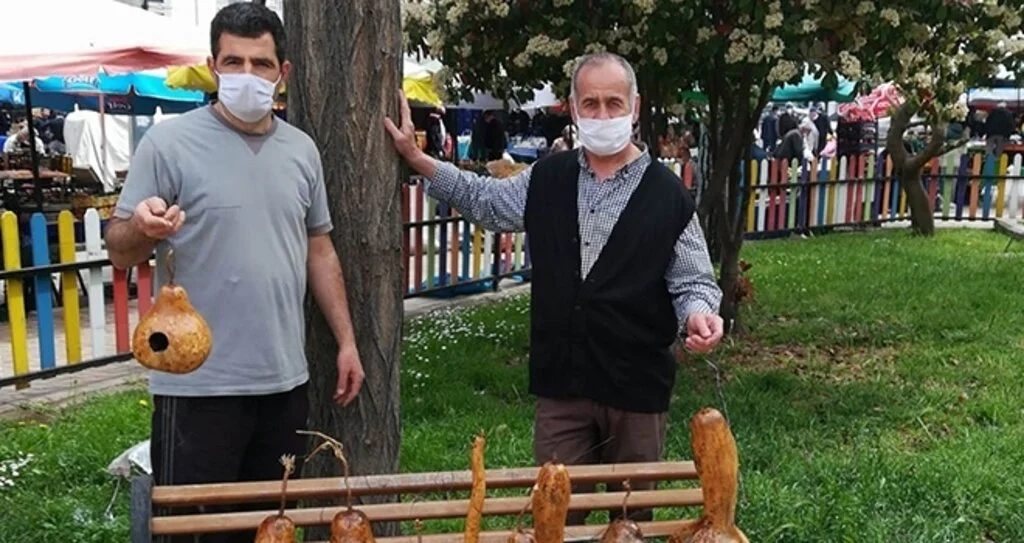 Su Kabaklarından Kuşlara Yuva