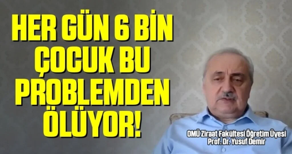Su profesöründen korkunç tespit