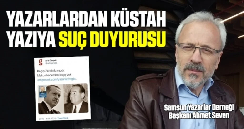 Yazarlardan Küstah Yazıya Suç Duyurusu