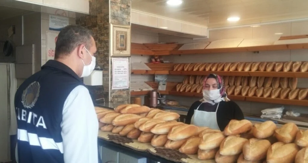 Zabıtadan korona virüs denetimi