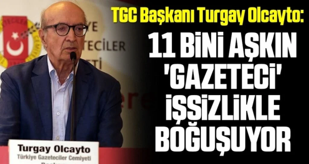 11 bini aşkın 'gazeteci' işsizlikle boğuşuyor