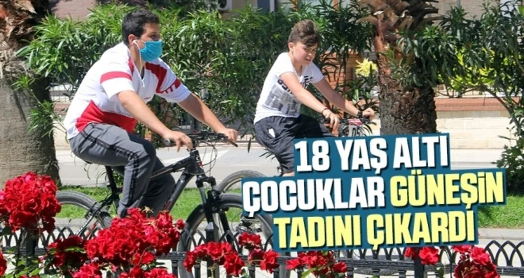 18 Yaş Altı Çocuklar Güneşin Tadını Çıkardı