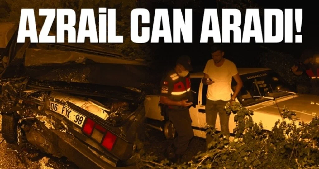 Azrail can aradı! Samsun'da 3 Ayrı Trafik Kazası