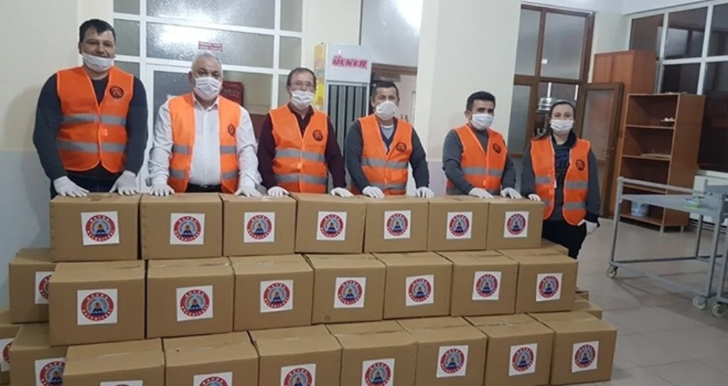 Bafra'da sosyal ekipler sahadaydı