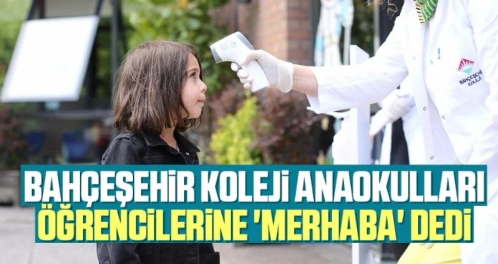 Bahçeşehir Koleji Anaokulları Öğrencilerine 'Merhaba' Dedi