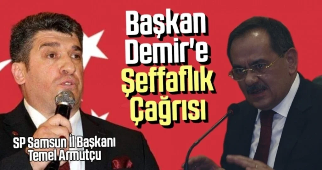 Başkan Demir'e Şeffaflık Çağrısı