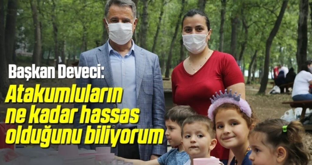 Başkan Deveci: Atakum Kent Ormanı’nı daha işlevsel hale getireceğiz