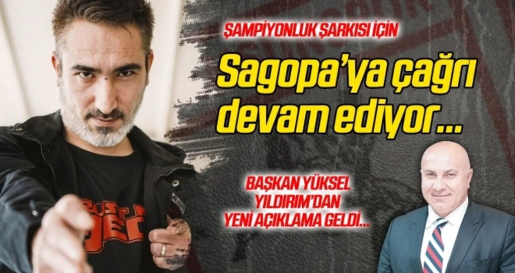 Başkan Yıldırım'dan Sagopa'ya çağrı