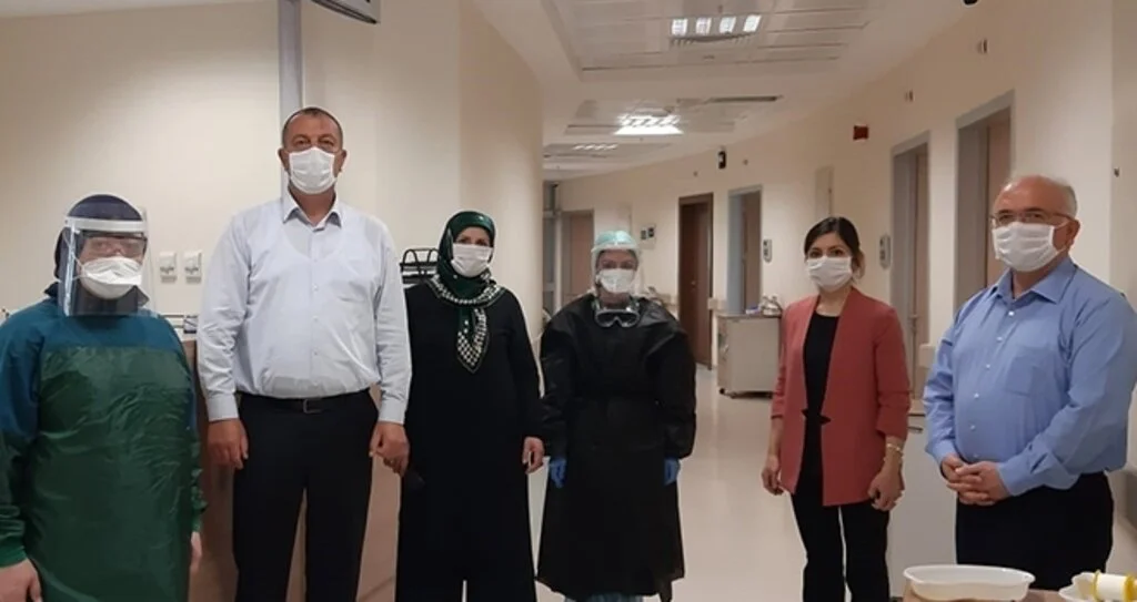 Çarşamba Devlet Hastanesi Başhekimi Bilgin'den korona hastalarına moral