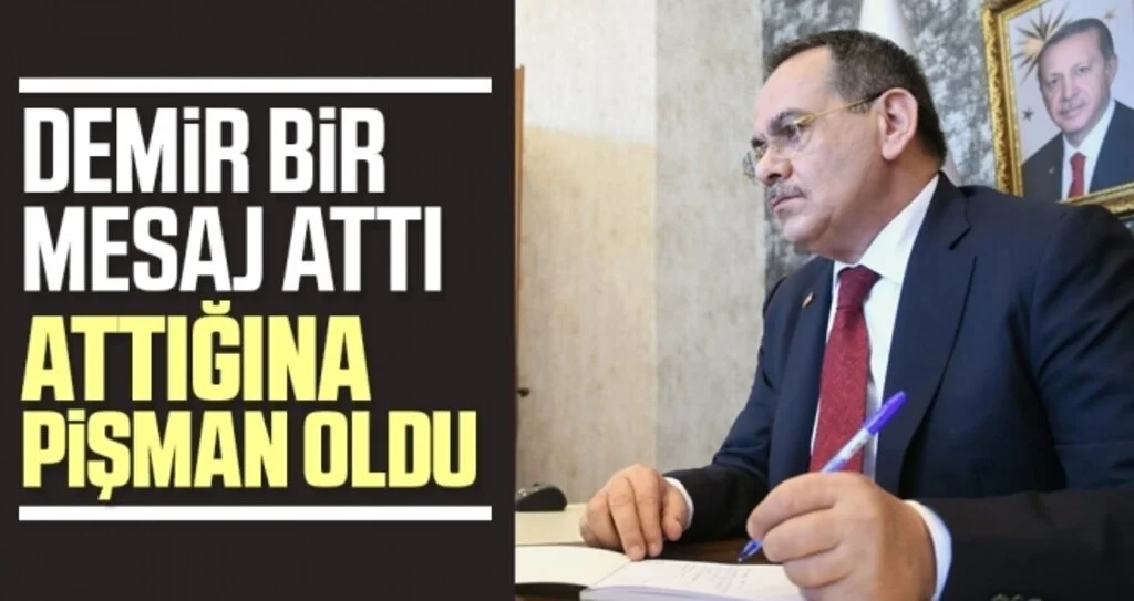 Demir Bir Mesaj Attı Attığına Pişman Oldu