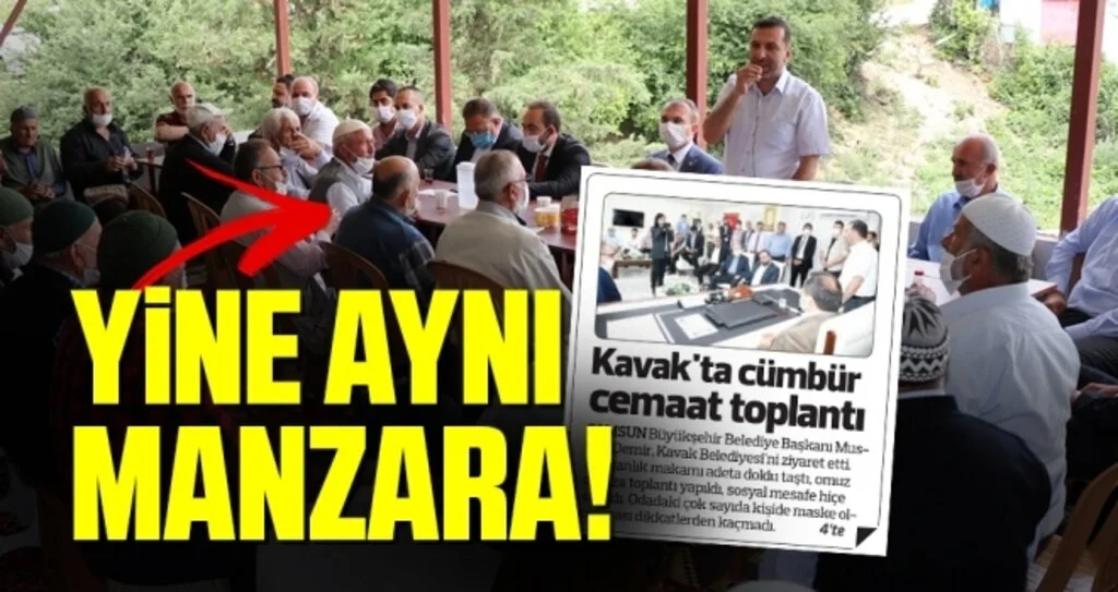 En Riskli Grupla Omuz Omuza! Kavak'ta Yine Aynı Görüntüler