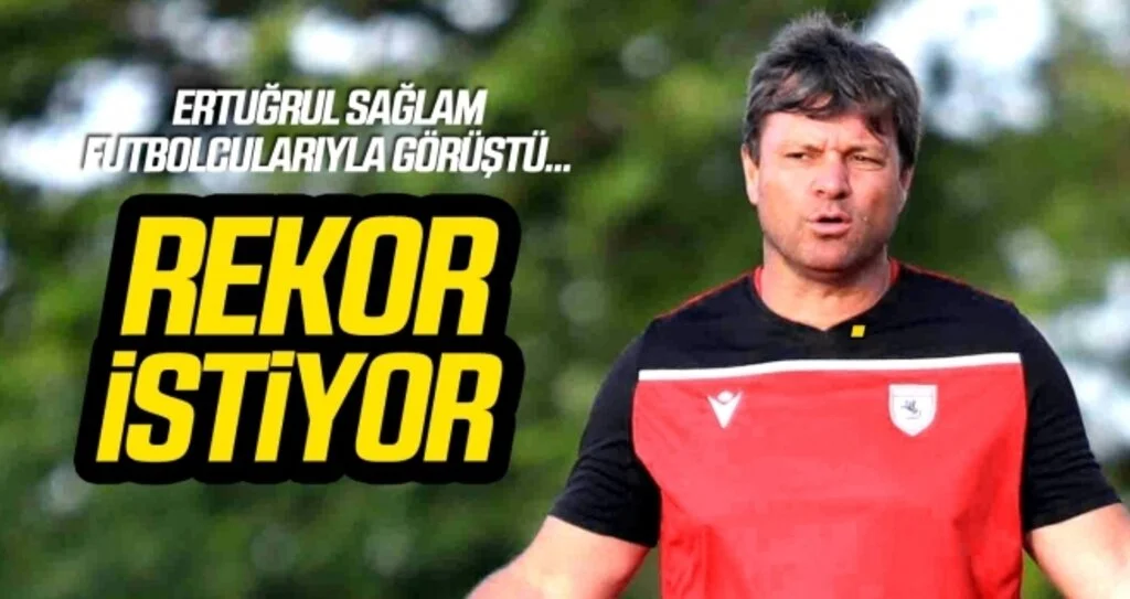 Ertuğrul Sağlam rekor istiyor