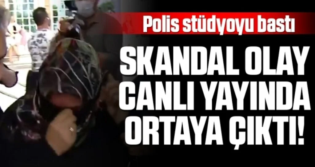 Esra Erol'un canlı yayınına polis baskını! 14 yaşındaki kızı hamile çıkan anne gözaltına alındı