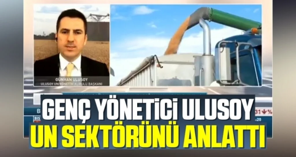 Genç yönetici Ulusoy un sektörünü anlattı