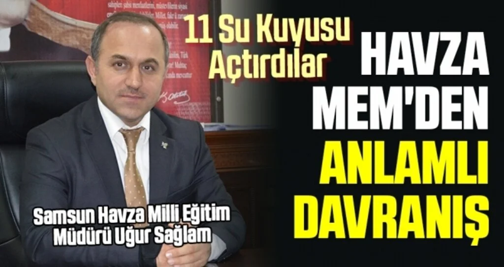 Havza MEM'den Anlamlı Davranış