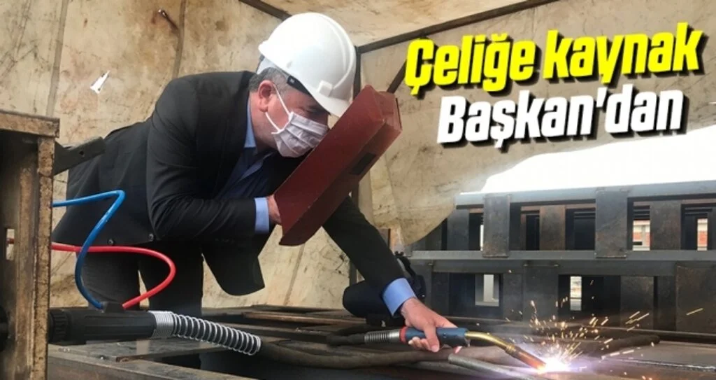 Havza OSB'de Çeliğe kaynak 'Başkan'dan