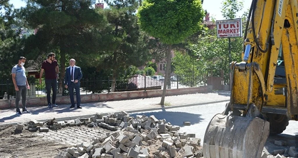 Havza'da asfalt atağı