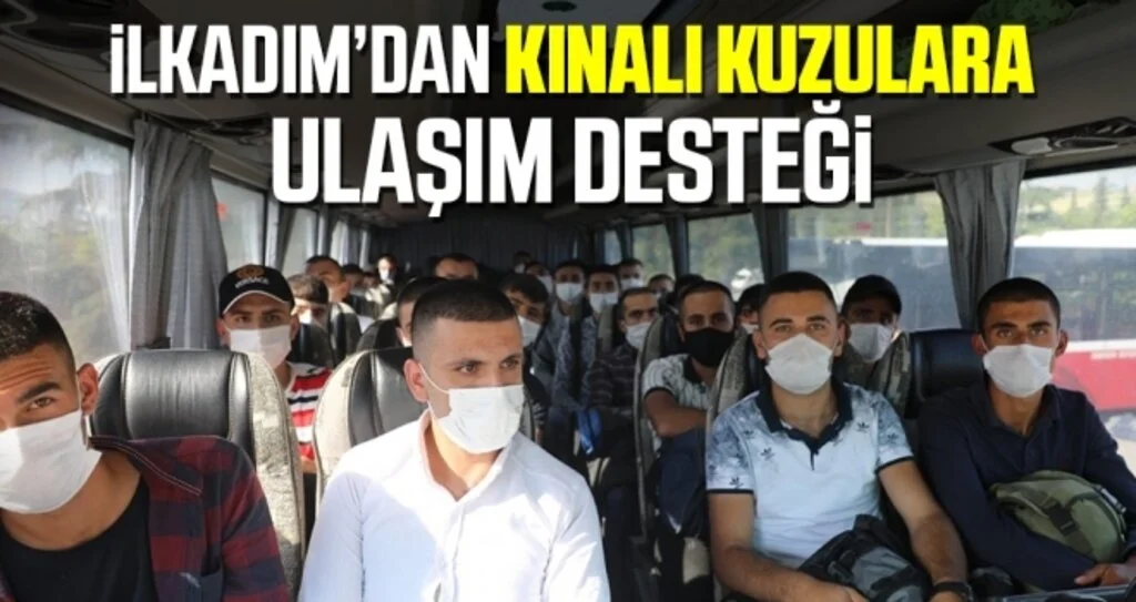 İlkadım’dan Kınalı Kuzulara Ulaşım Desteği