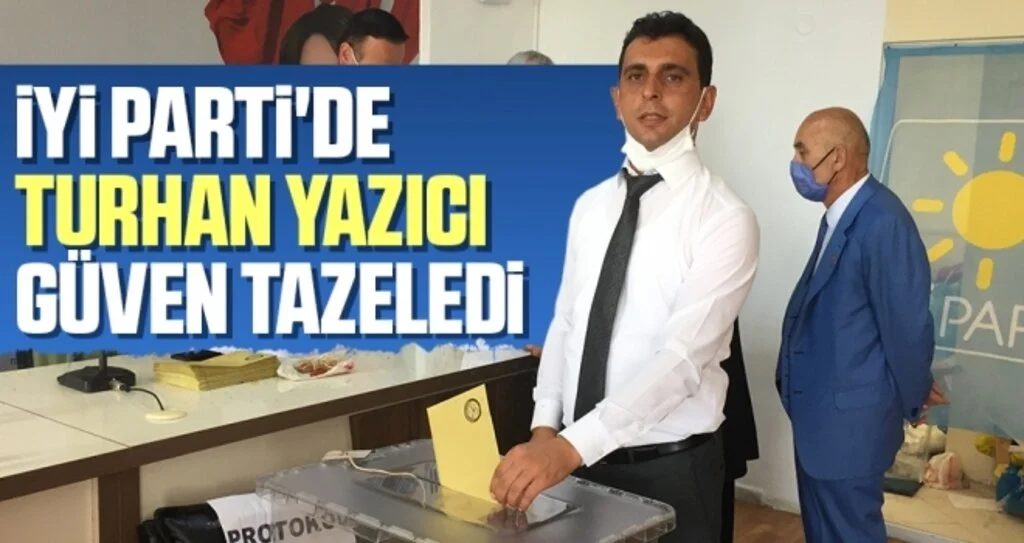İYİ Parti Çarşamba'da Turhan Yazıcı Güven Tazeledi