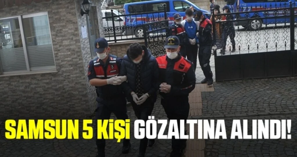 Jandarmadan uyuşturucu tacirlerine operasyon: 5 gözaltı