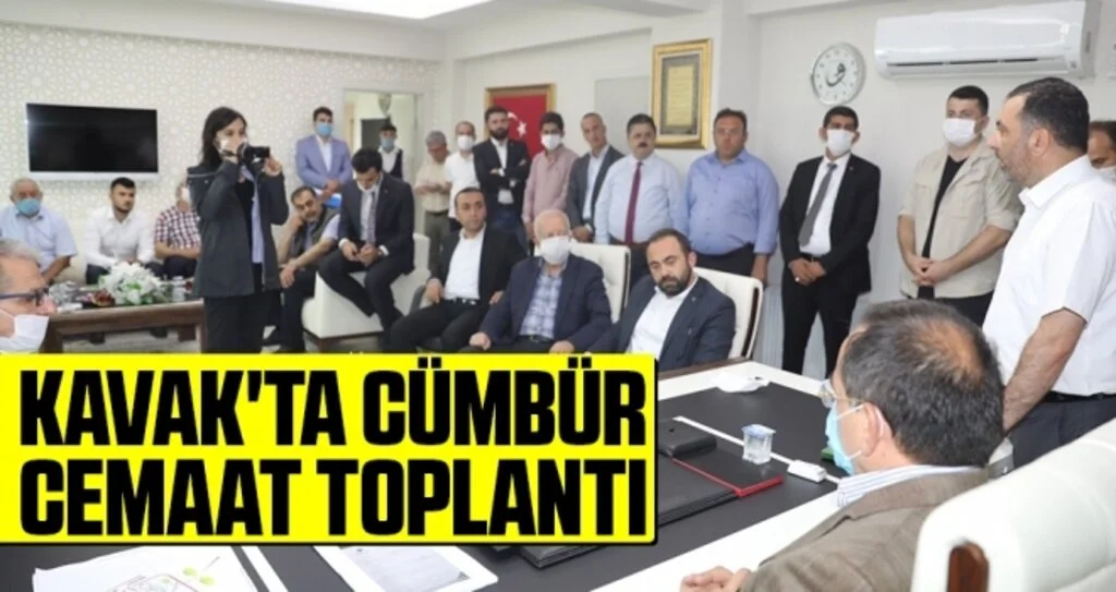 Kavak'ta Cümbür Cemaat Toplantı