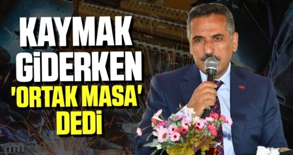 Kaymak Giderken Ortak Akıl Dedi