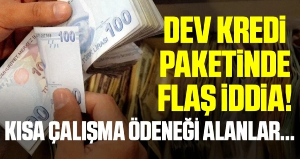 Kısa çalışma ödeneği alanlara kredi verilmiyor iddiası