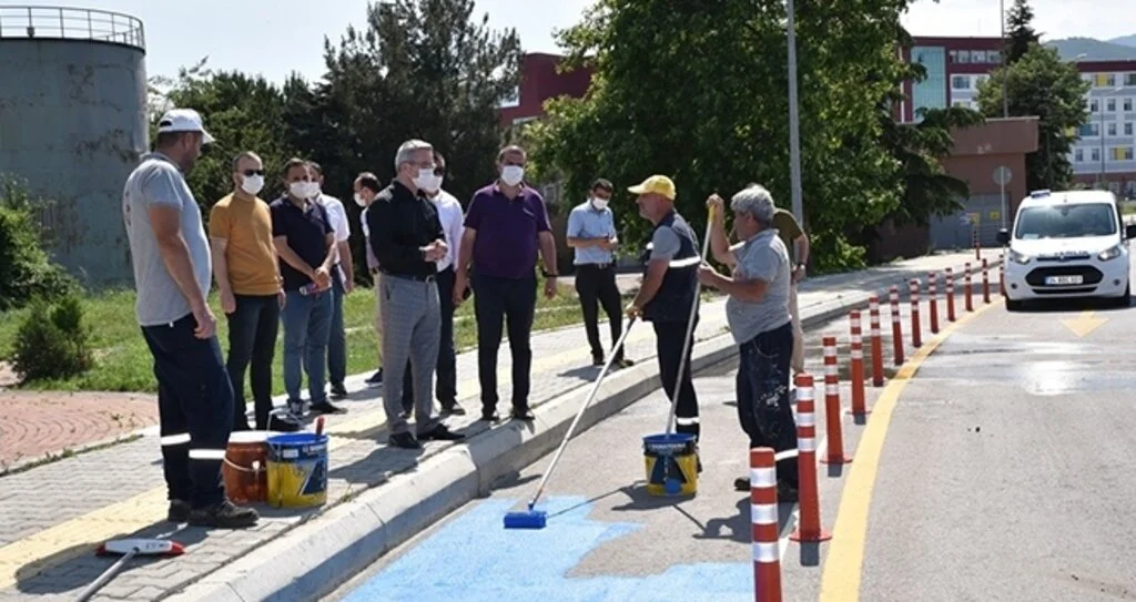 OMÜ Trafik Kurulu saha turunda