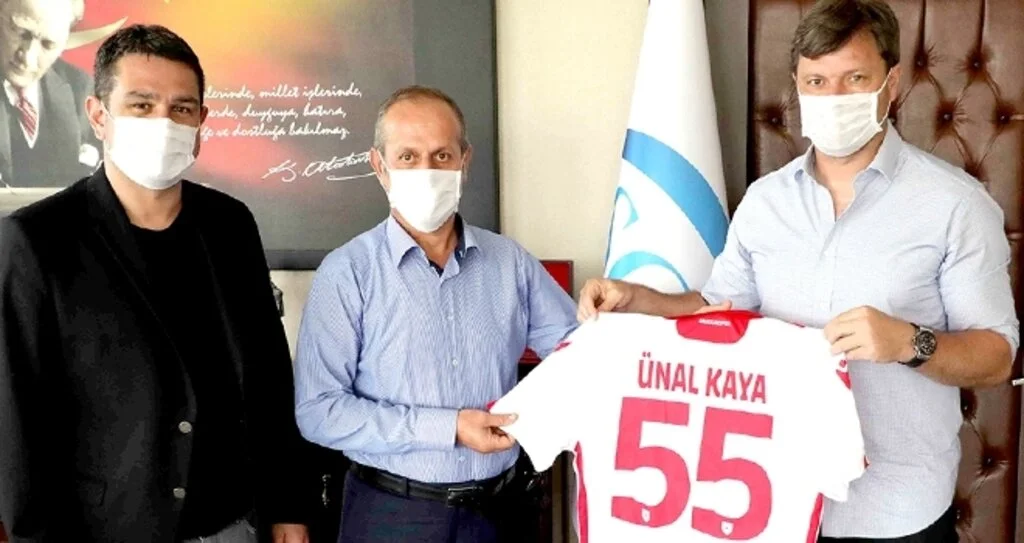 Sağlam'dan Müdür Kaya'ya ziyaret