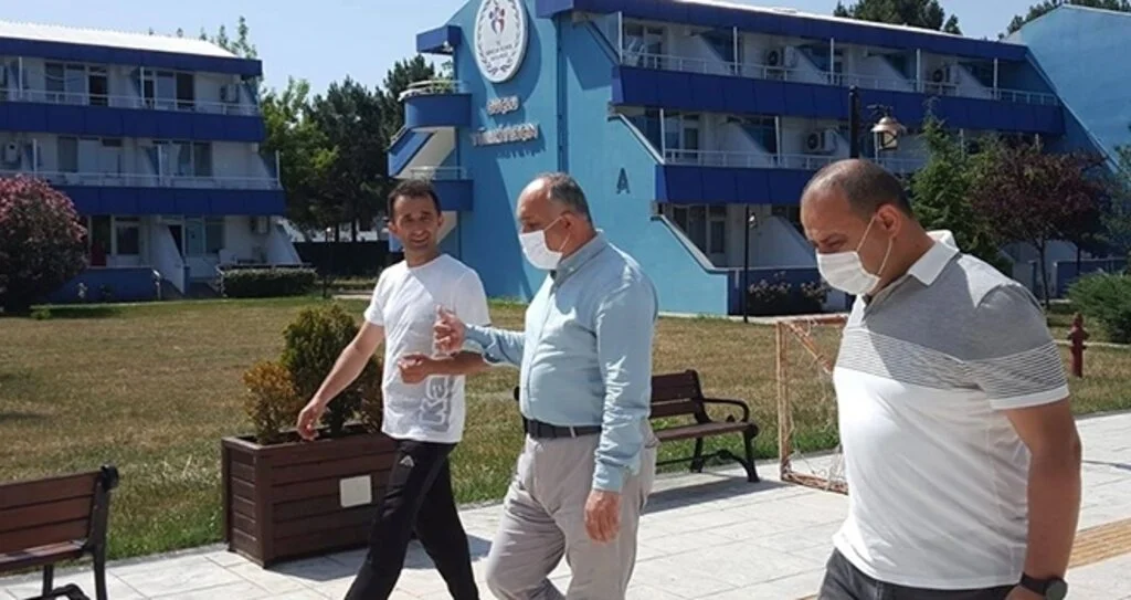 Samsun Gençlik ve Spor İl Müdürü İsmail Hakkı Kasapoğlu Kampları İnceledi