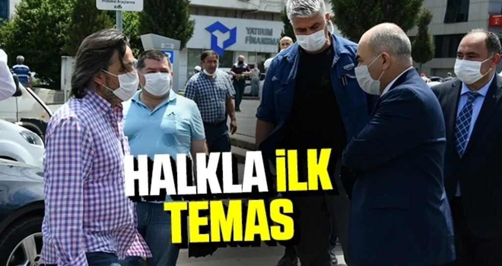 Samsun Valisi Zülkif Dağlı Halkla ilk teması kurdu