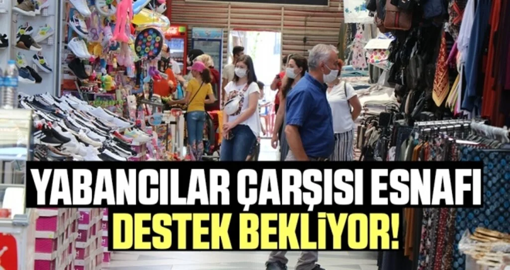 Samsun Yabancılar Çarşısı adeta sinek avlıyor