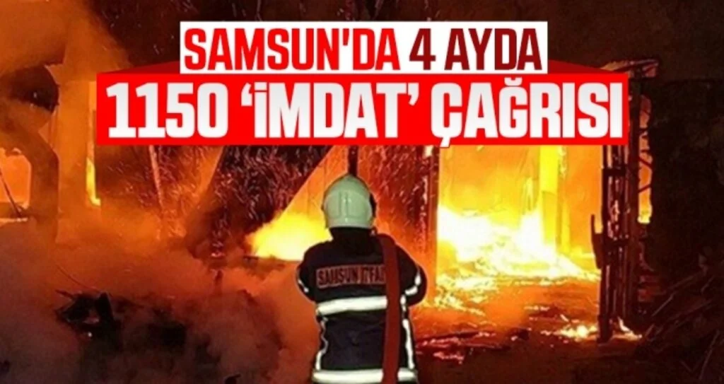 Samsun'da 4 Ayda 1150 “İmdat” Çağrısı