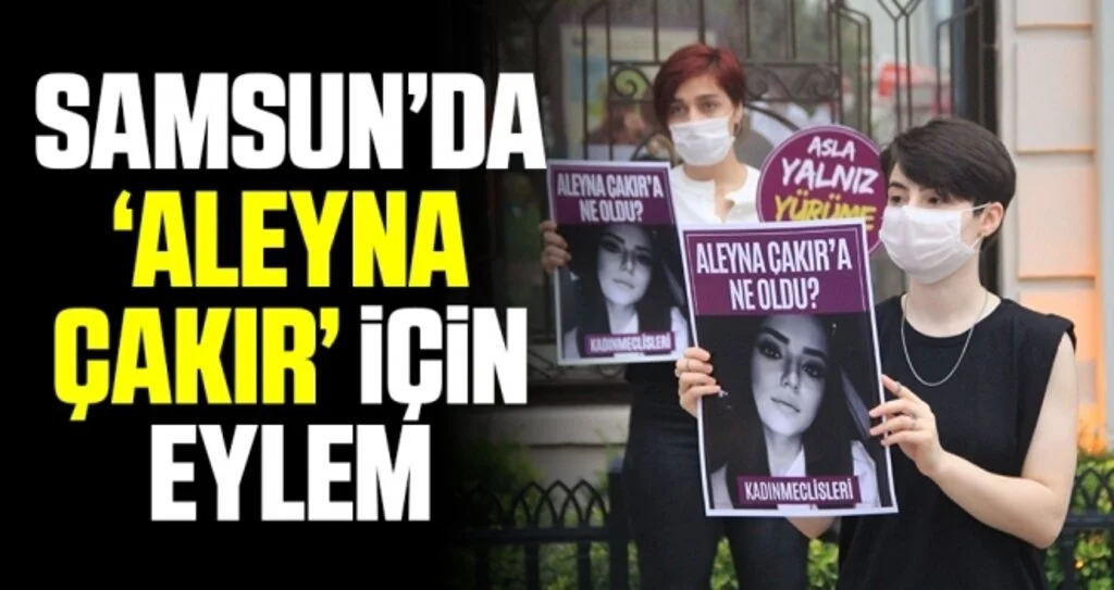 Samsun’da ‘Aleyna Çakır’ için eylem