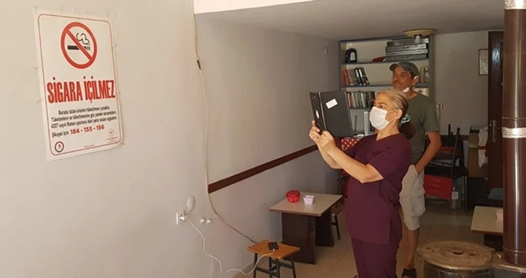 Samsun'da İş yerlerinde kontrol