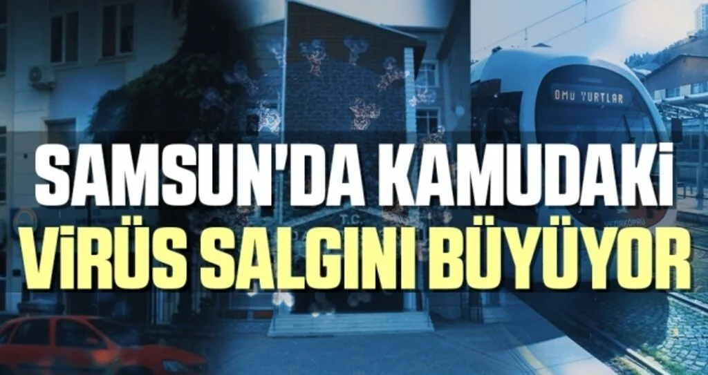 Samsun'da Kamudaki Virüs Salgını Büyüyor