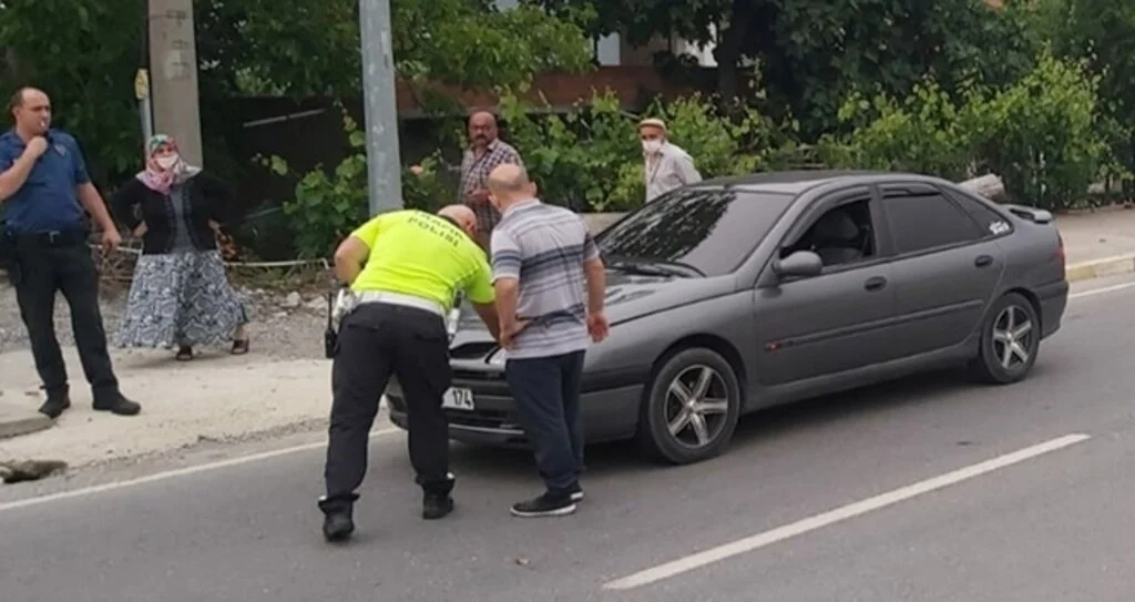 Samsun'da otomobilin çarptığı çocuk ağır yaralandı
