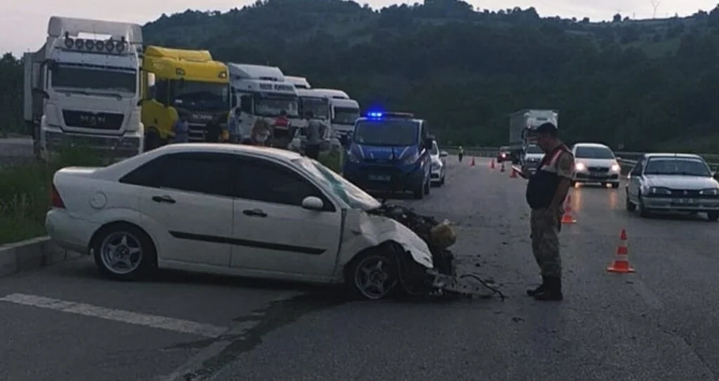 Samsun'da trafik kazası: 3 yaralı