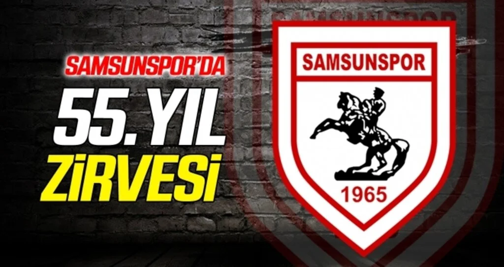 Samsunspor taraftar gruplarından 55. yıl zirvesi