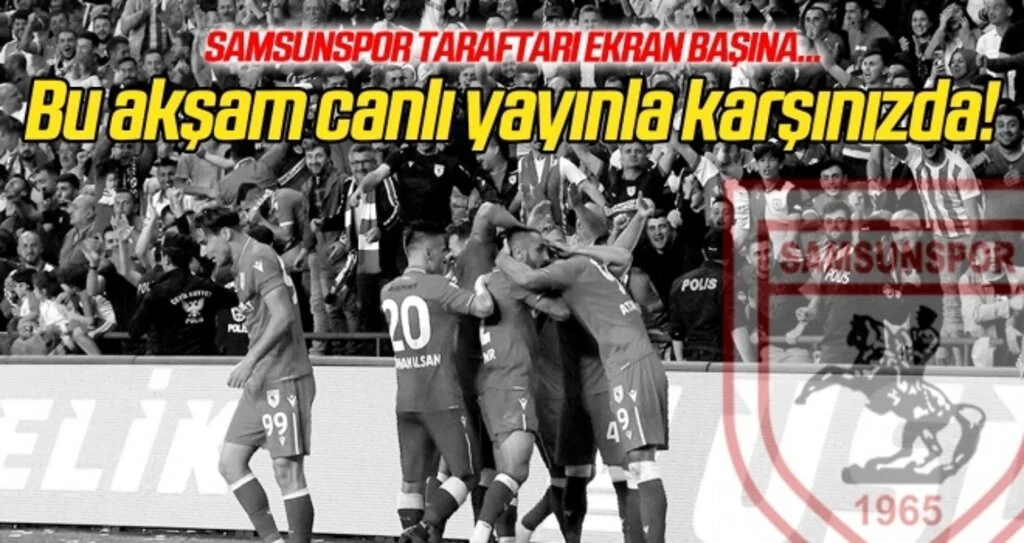 Samsunspor taraftarı ekran başına!