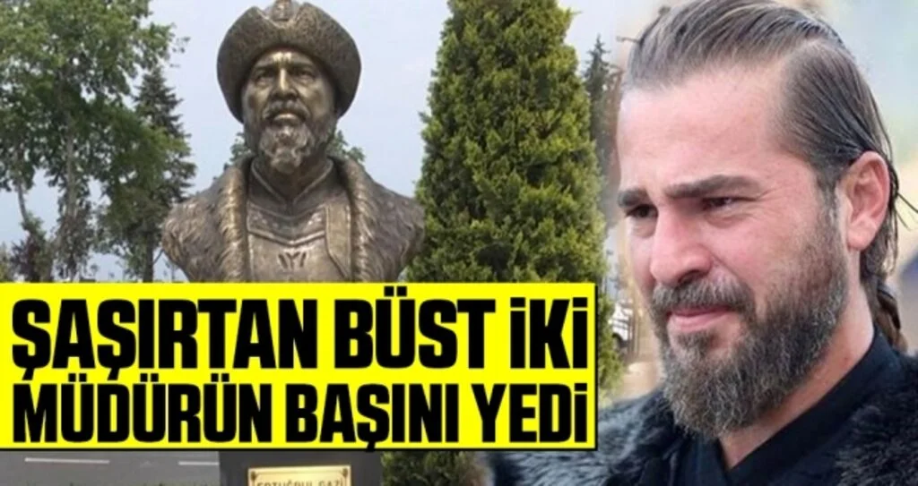 Şaşırtan Büst İki Müdürün Başını Yedi