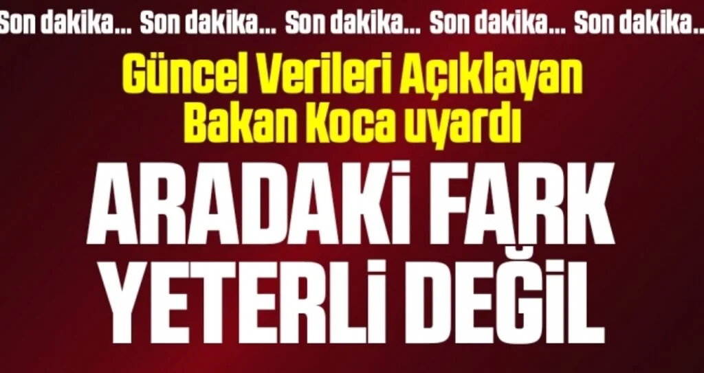 Son dakika… Bakan Koca, güncel can kaybı ve vaka sayısını açıkladı! İşte 22 Haziran corona tablosu…